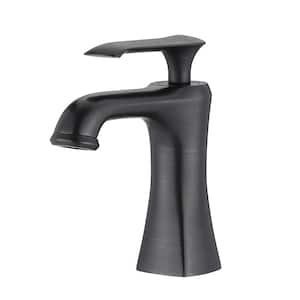 Melo Single Hole Single-Handle Bathroom Faucet in Oil-Rubbed Bronze