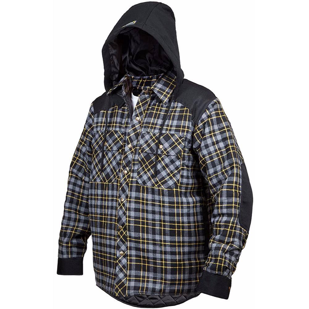Lined Lumberjack Flannel Winter Jacket