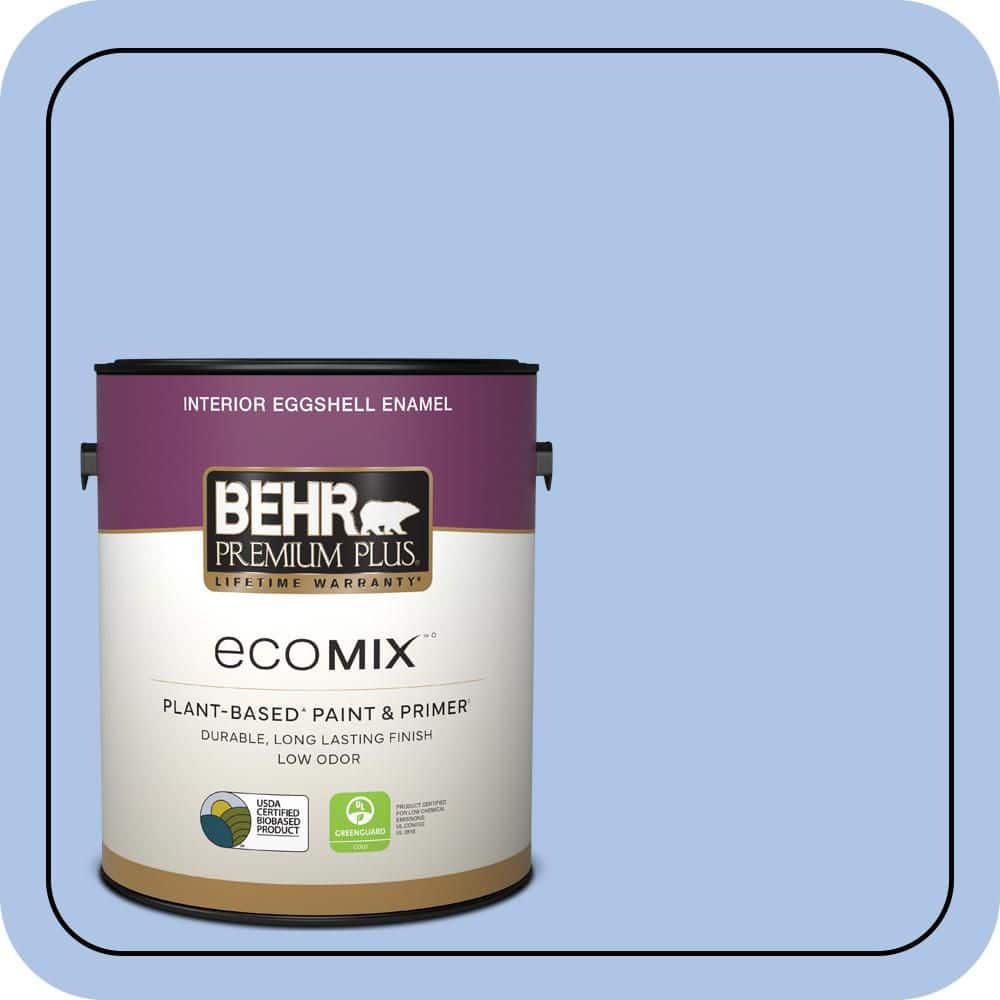 1 gal. #580B-4 Ocean Dream Eggshell Enamel EcoMix Plant-Based Interior Paint & Primer price history on PriceWatchPro