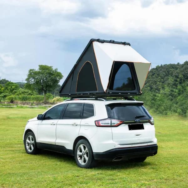 ITOPFOX Luxurious 7 ft. x 7 ft. Triangle Aluminum Hard Shell Pop