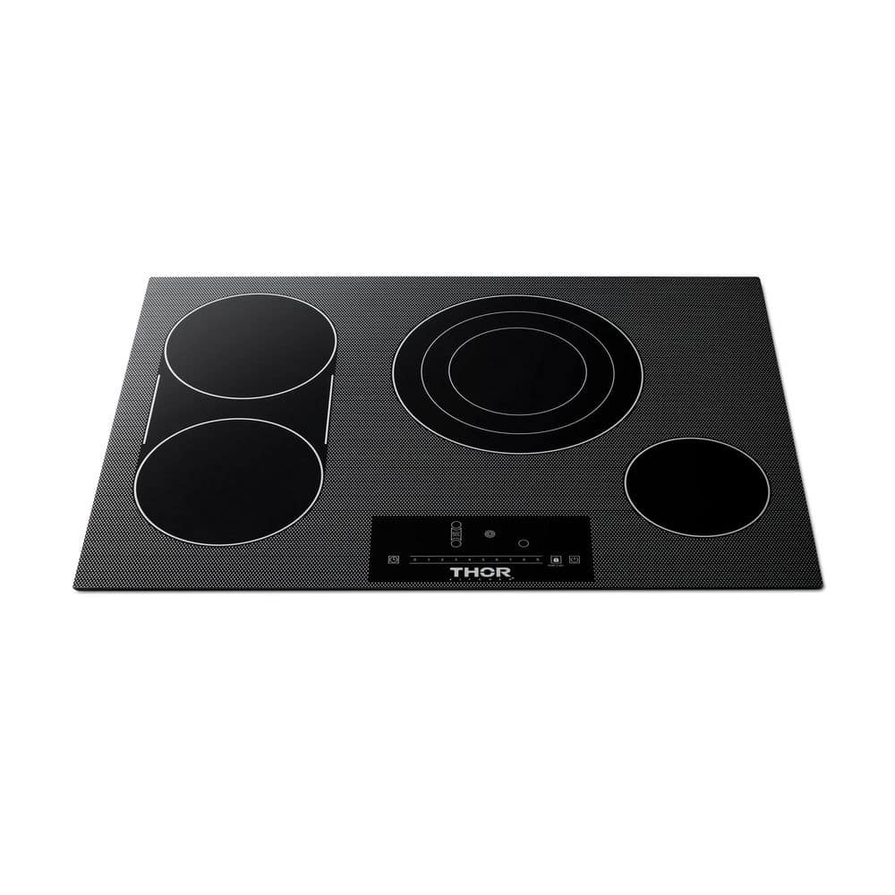 Thor 30-Inch Black Ceramic Glass 4 Burner Electric Cooktop