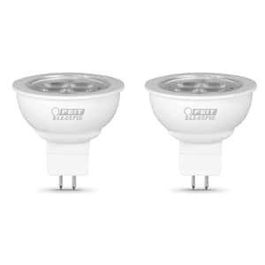 20-Watt Equivalent MR16 GU5.3 Bi-Pin Base 12-Volt Landscape LED Light Bulb Bright White 3000K (2-Pack)