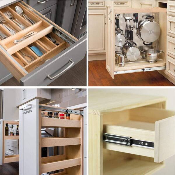 dresser drawer glides Vintage Slides 15-Inch Metal Drawer Slides, Center Track (Corresponding Wood Slide Sold Separately) main image 1