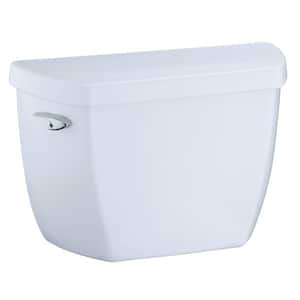 Highline Classic Pressure Lite 1.6 GPF Toilet Tank Only with Tank Only Cover Locks in White