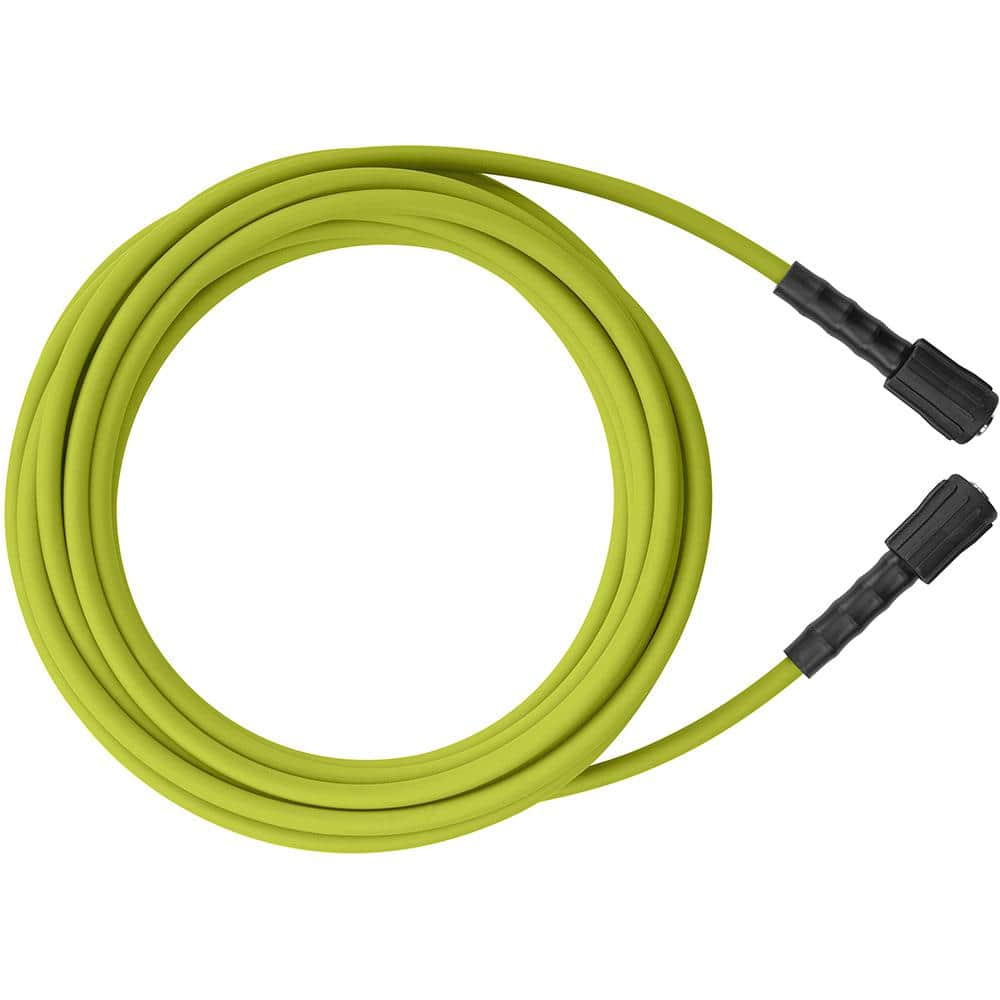 RYOBI 1/4 in. x 35 ft. 3,300 PSI Pressure Washer Replacement Hose RY31HPH01  - The Home Depot