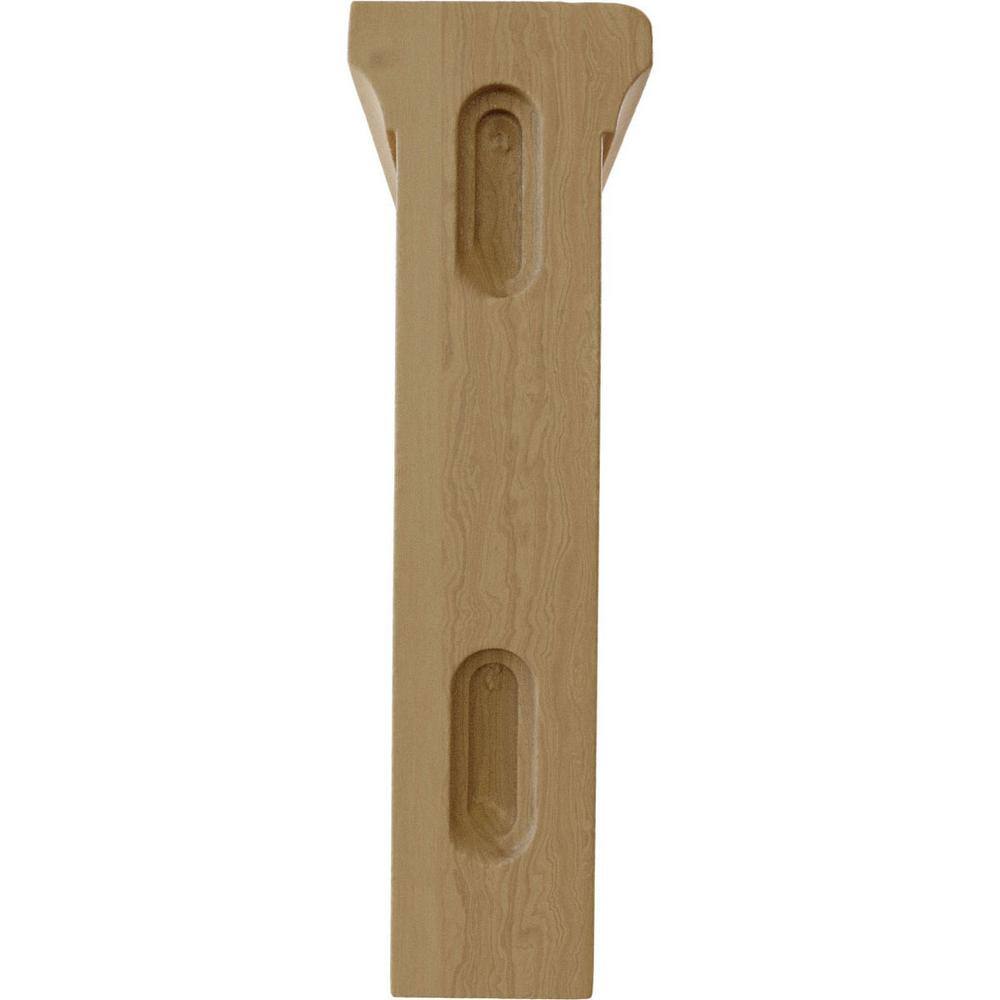 Medium Cherry Wood Corbel Bracket, 2.5" x 6" x 8"