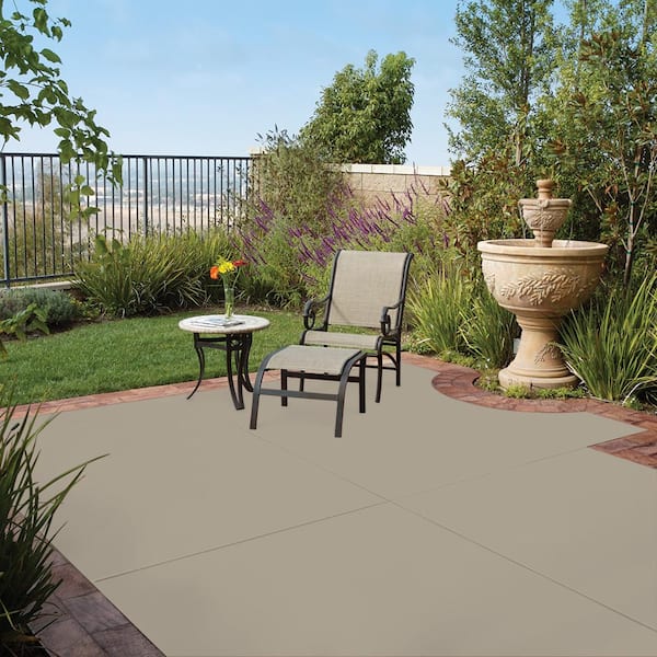 5 gal. #PFC-32 Spanish Parador Solid Color Flat Interior/Exterior Concrete Stain