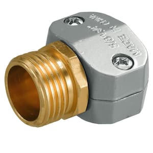 Garden Hose Repair Fittings with Clips for 3/4" or 5/8" Garden Hose  Fittings, Set of 4 B0874D6VYX - The Home Depot