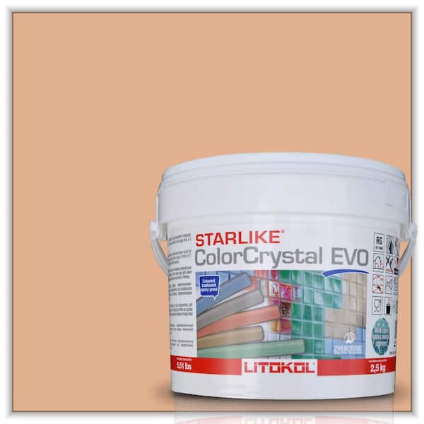 The Tile Doctor Starlike EVO Epoxy Grout 825 Beige Havana 2.5 kg - 5.5 lbs.