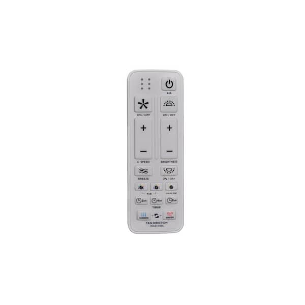 Home Decorators Collection Sereno 56 in. Indoor Chrome DC Motor