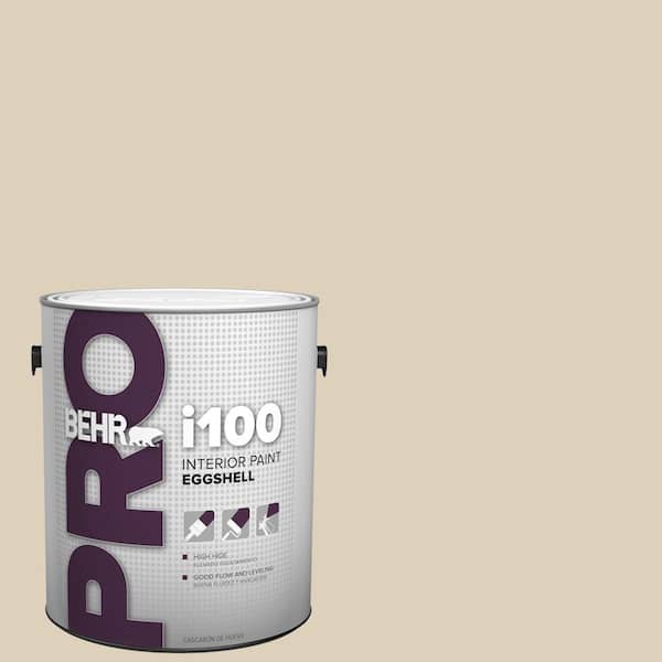 BEHR PRO 1 gal. #BWC-26 Stucco Tan Eggshell Interior Paint