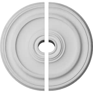 19-3/4 in. x 1-1/2 in. Kepler Traditional Urethane Ceiling Medallion, 2-Piece (For Canopies up to 3-1/2 in.)