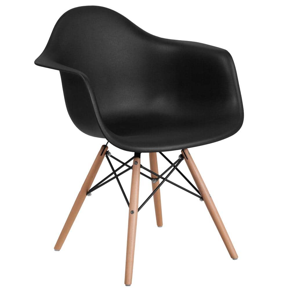 Carnegy Avenue Black Vinyl Banquet Chair CGA-FD-2723-BL-HD - The Home Depot