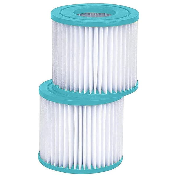 Hurricane 4.25 in. Dia Advanced Pool and Spa Filter Cartridge Replacement 2-Pack