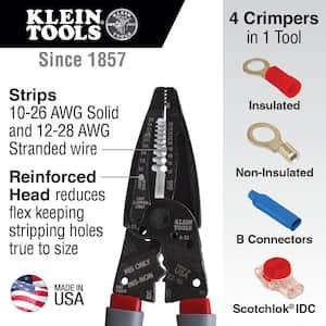 Klein-Kurve Wire Stripper / Crimper / Cutter Multi Tool