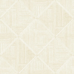 Cade Yellow Geometric Strippable Non Woven Wallpaper