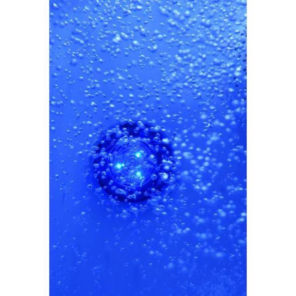 Millennium 8 - 72 in. Acrylic Center Drain Corner Drop-In Air Bath/ Whirlpool Bathtub with Heater in White