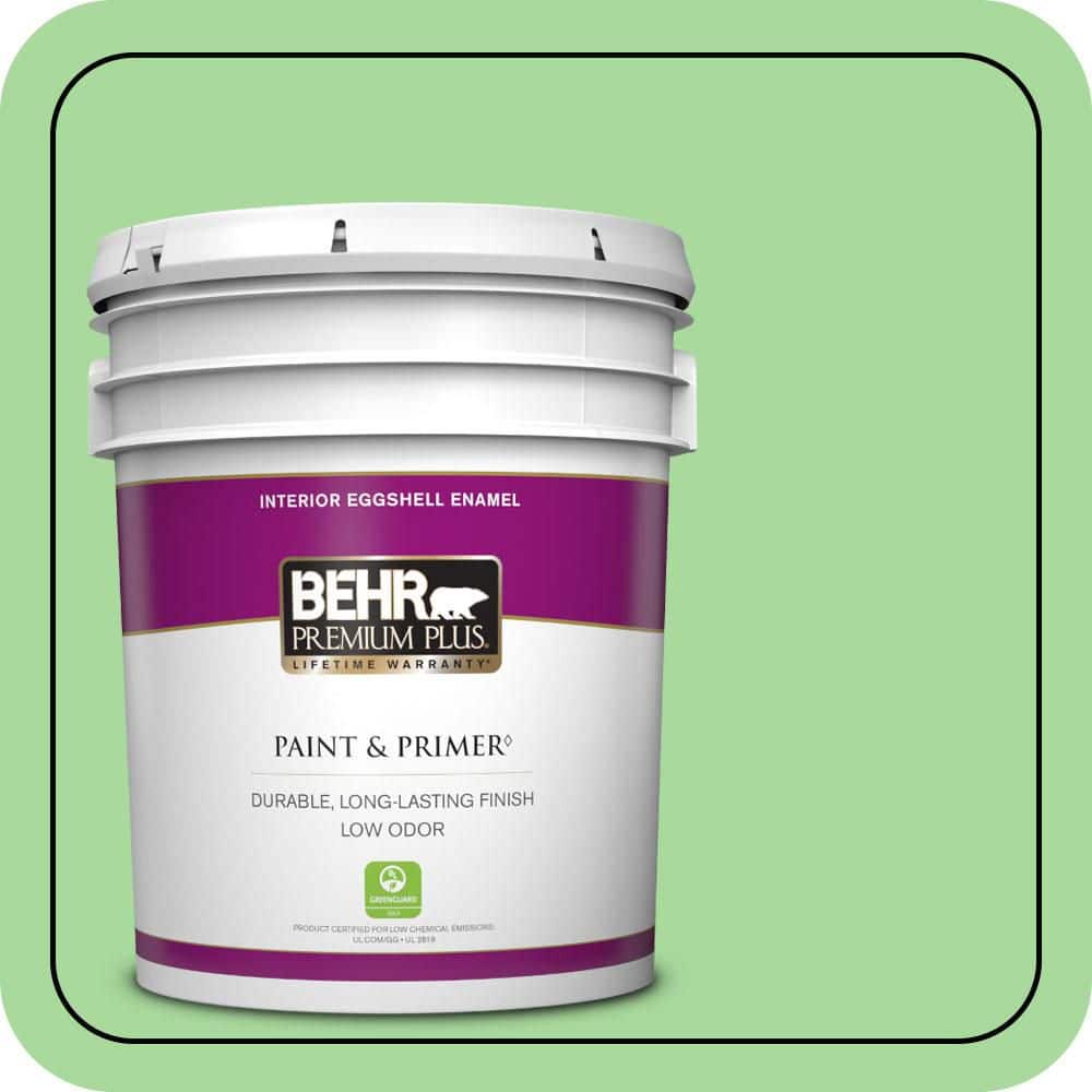 5 gal. #440B-4 Cool Aloe Eggshell Enamel Low Odor Interior Paint & Primer price history on PriceWatchPro