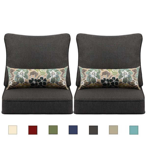 Jumbo Floor Pillow, Indoor and Outdoor Flexible Seating Cushion, 27in