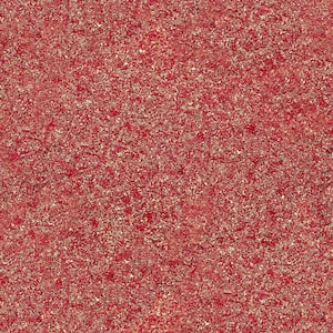 Versailles I Red Textured Surface Wallcovering Trowel Apply Silk Wallpaper