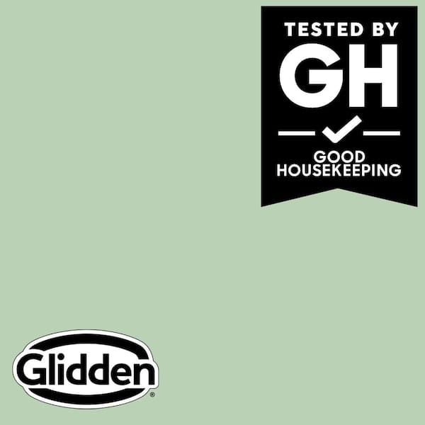 Glidden Premium 1 qt. Lime Taffy PPG1130-4 Semi-Gloss Interior Latex Paint