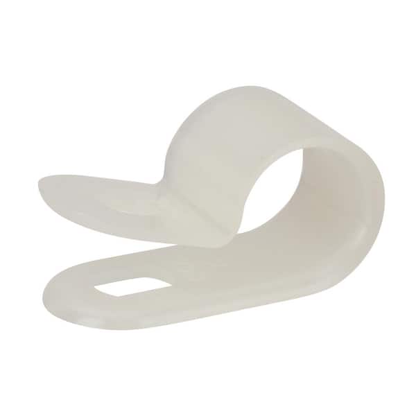 NSi Industries Heavy Duty Nylon Cable Clamps 0.500 in., Natural (100-Pack)