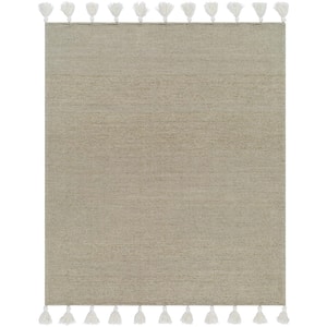 Kapri Olive Cotton Throw Blanket