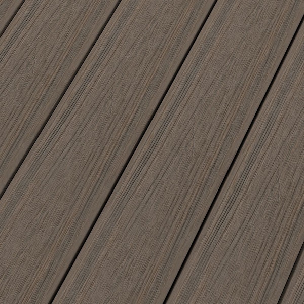 UltraShield Naturale Cortes Series 1 in. x 6 in. x 1 ft. Brazilian Ipe  Solid Composite Decking Board Sample