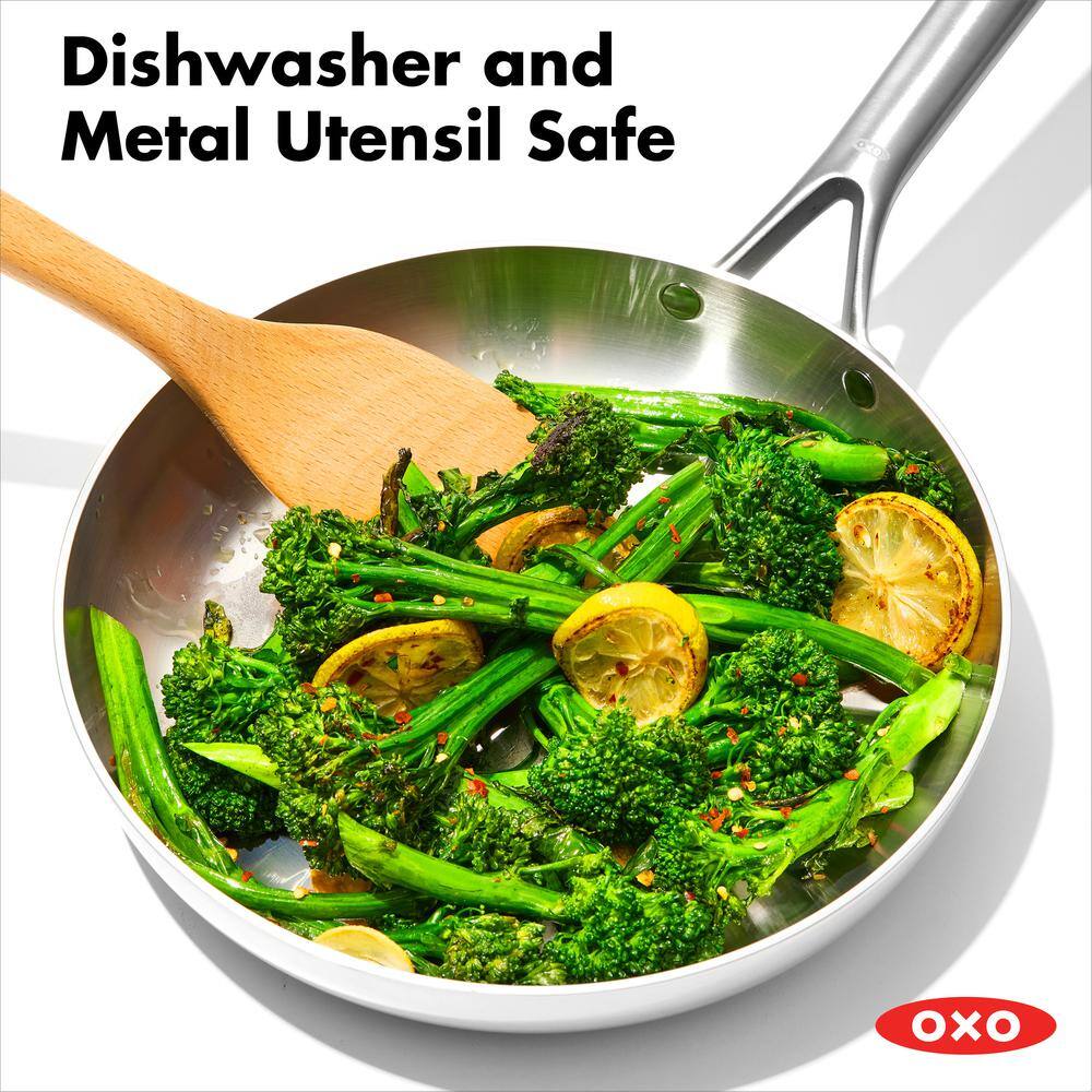 10" Stainless Steel Non-stick Tri-Ply Frying Pan