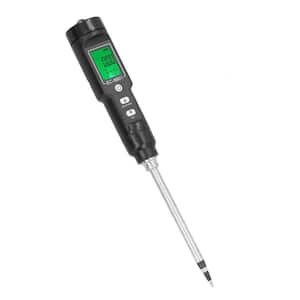 Soil Detector, Data Hold Automatic Temperature Compensation Multi-Purpose Soil Tester for Greenhouse Horticultural Land
