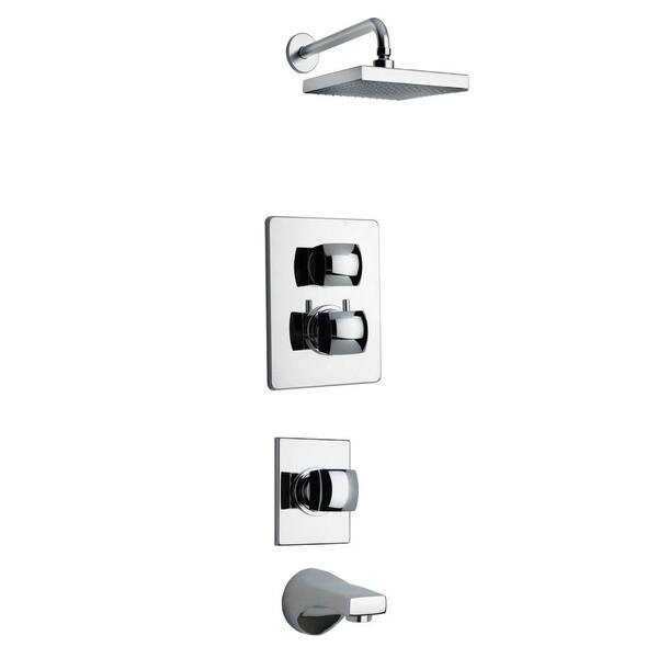 LaToscana Lady Chrome Shower Combo 5