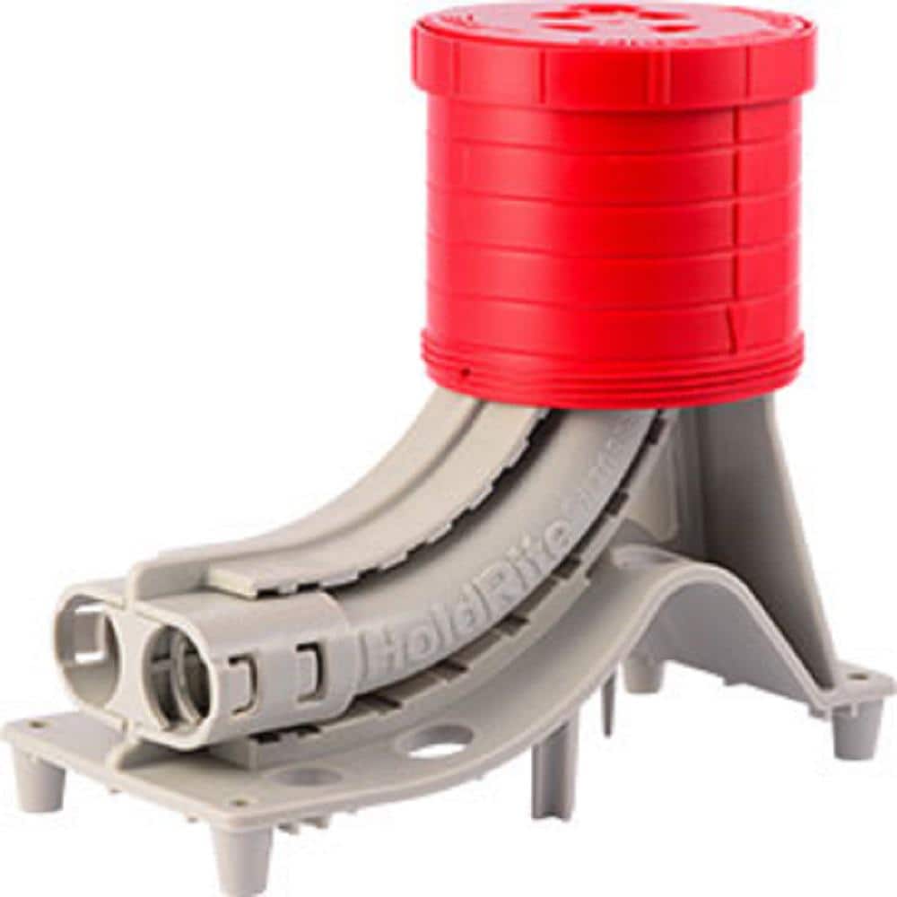 HOLDRITE 1/2 in. Double Tube InSlab PEX Support with Extended Cap 703DEC The Home Depot
