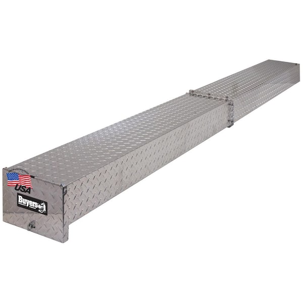 Conduit Carrier Storage Holder Mounting Kit for Work Vans and Utility Truck Vehicles 121 L x 11 W x 6 H, Aluminum