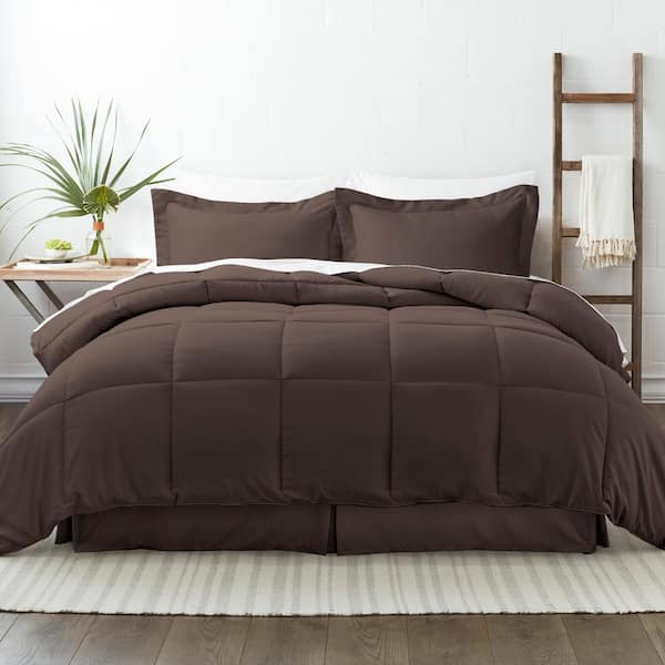 Becky Cameron Performance 8-Piece Chocolate Full Comforter Set