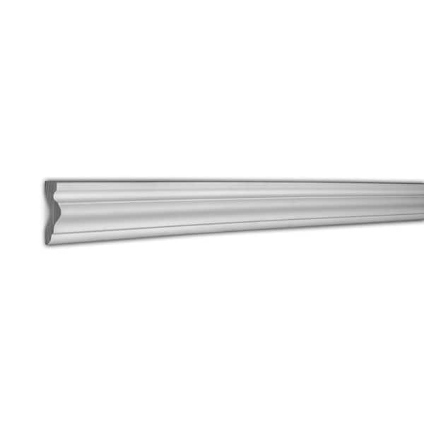 American Pro Decor 0.822 in. D x 2.563 in. W x 94.5 in. L Plain Polyurethane Panel Moulding 39 Lineal Feet (5-Pack)