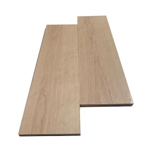 1 in. x 8 in. x 8 ft. European Beech S4S Hardwood Board (2-Pack)
