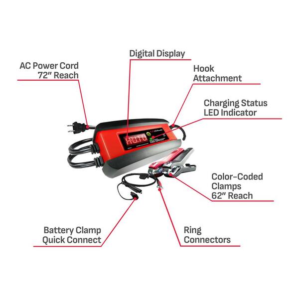 thumbnail image 2 of NOCO - GENIUS1: 1A Smart Battery Charger - 6V/12V - Best Buy 2 of 9