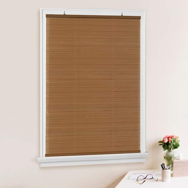 Solstice Cordless 1/4 in. Vinyl Roll-Up Blind