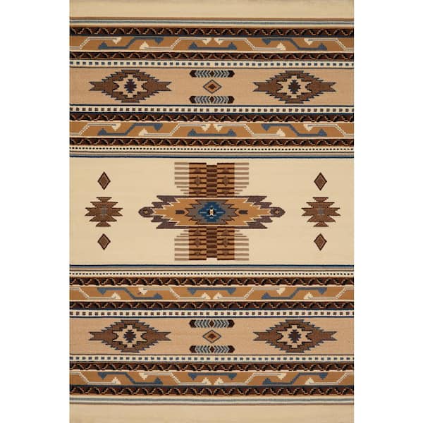 United Weavers Manhattan Phoenix Berber 5 ft. 3 in. x 7 ft. 6 in. Area Rug