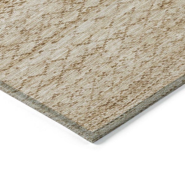 Chantille Machine Washable Indoor/Outdoor Abstract ACN2150 Beige 1 ft. 8 in. x 2 ft. 6 in. Accent Rug