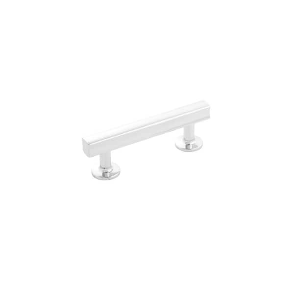 HICKORY HARDWARE Woodward 3 in. (76 mm) Chrome Finish Cabinet Pull (10-Pack)