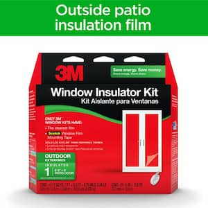 84 in. x 112 in. Outdoor Patio Door Insulator Kit