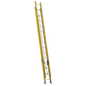 28 ft. Fiberglass Extension Ladder, ANSI, Type IAA, 375 lbs. Load Capacity