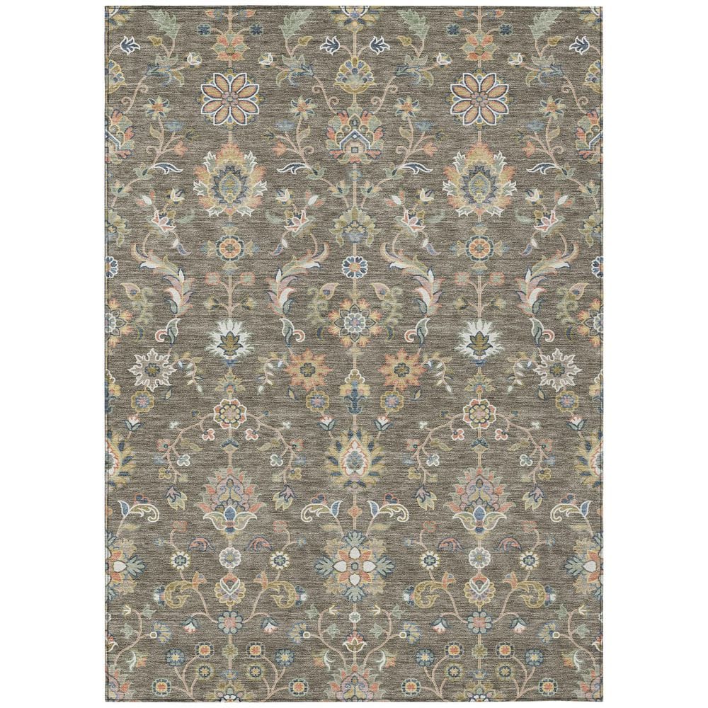 Chantille Machine Washable Indoor/Outdoor Abstract ACN2585 Taupe 3 ft. x 4 ft. Area Rug price history on PriceWatchPro