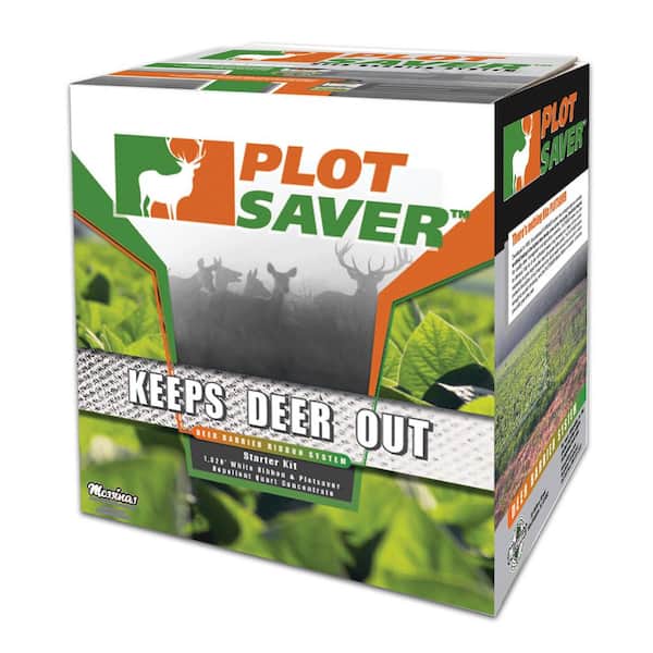 PLOTSAVER Kit 1,320 ft. of Ribbon and 32 oz. of Liquid Repellent