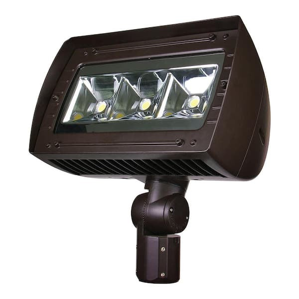 Probrite 950 Watt Equivalent Integrated Outdoor Led Flood Light 14500 Lumens Dusk To Dawn