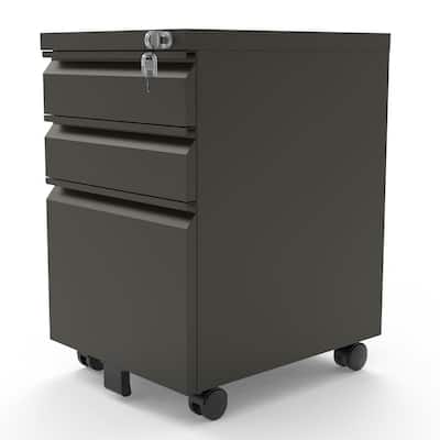 WHITE METAL OFFICE PEDESTAL FILING CABINET LOCKABLE 400 AVAILABLE 