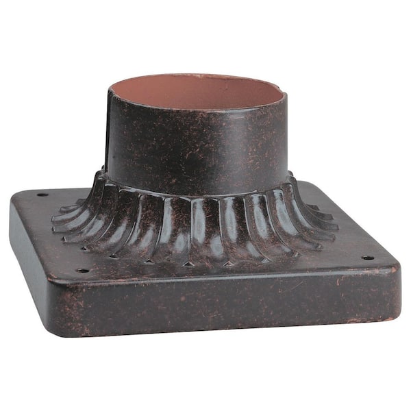 Minka Lavery Great Outdoors 3.5 in. Corona Bronze Pier Mount