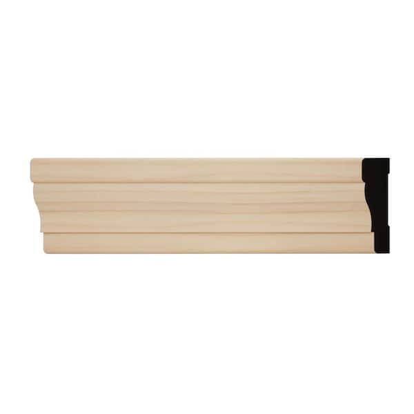 Ekena Millwork WM356 0.69 in. D x 2.25 in. W x 6 in. L Wood (Alder) Casing Sample