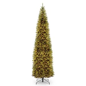 12 ft. Kingswood Fir Slim Artificial Christmas Tree with Clear Lights